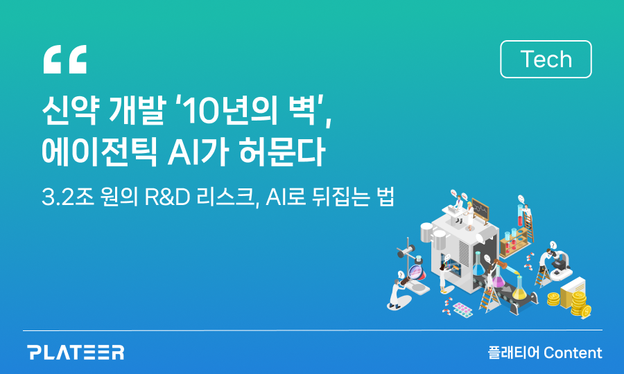 신약 개발 ‘10년의 벽’, 에이전틱 AI가 허문다