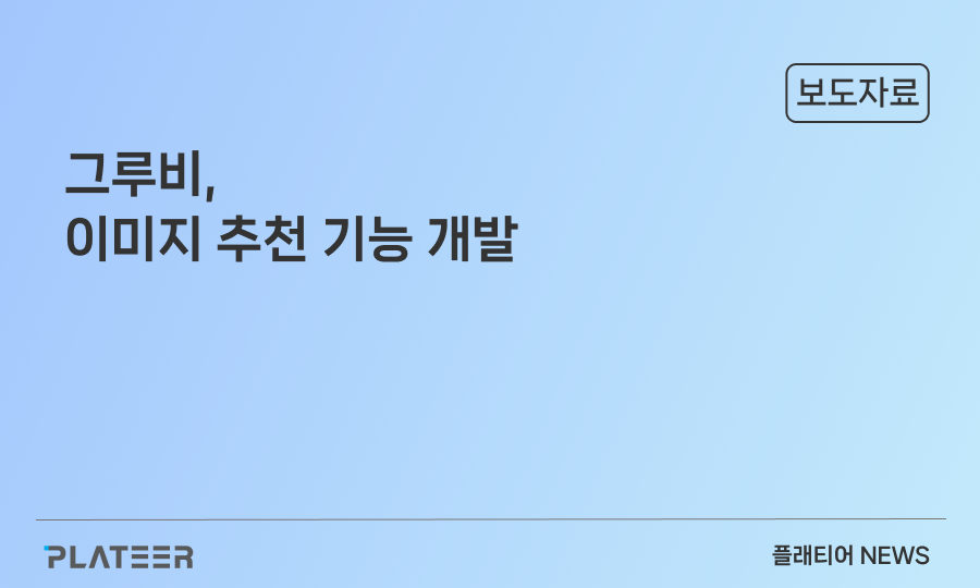 그루비, ‘이미지 기반 상품 추천 서비스’ 개발
